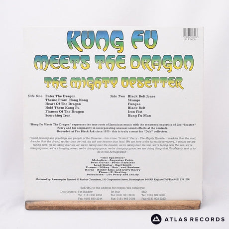 The Upsetter - Kung Fu Meets The Dragon - Orange LP Vinyl Record - EX/EX