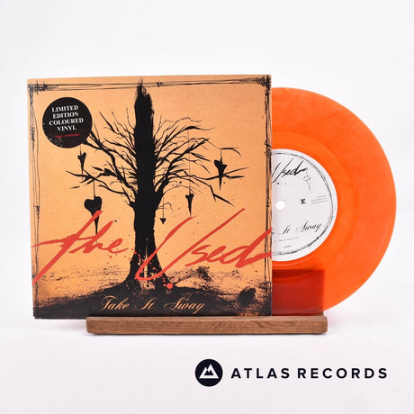 The Used Take It Away 7" Vinyl Record - Front Cover & Record