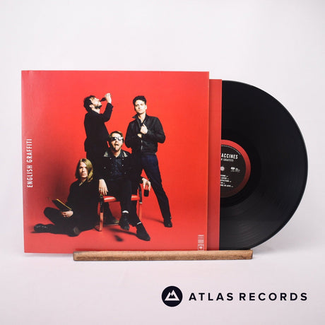 The Vaccines English Graffiti LP Vinyl Record - Front Cover & Record