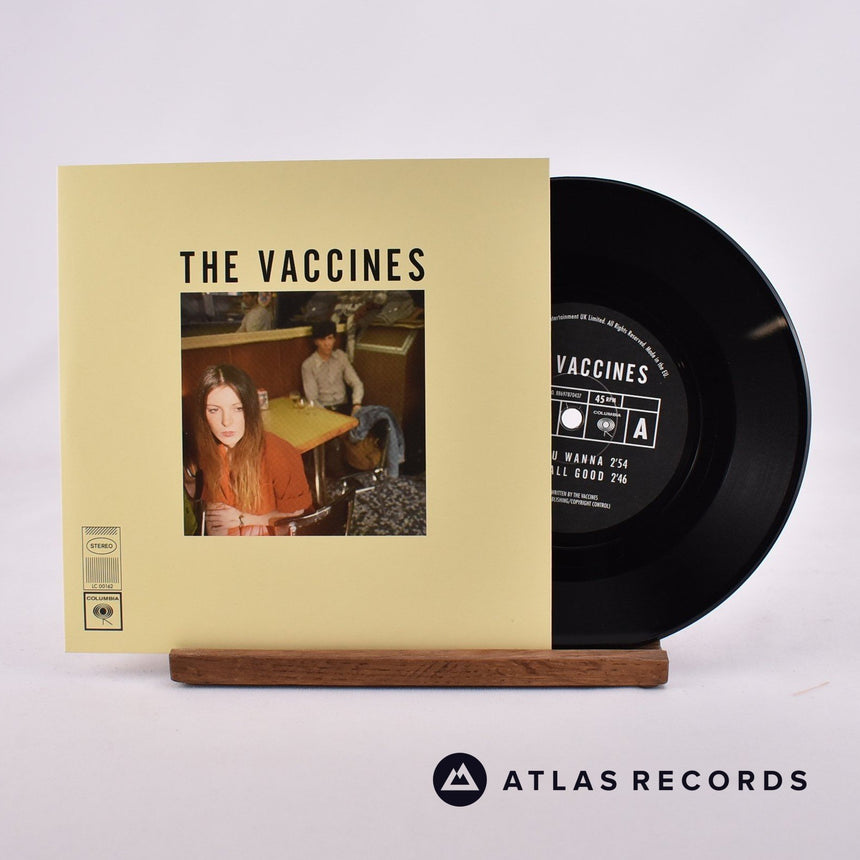 The Vaccines If You Wanna 7" Vinyl Record - Front Cover & Record