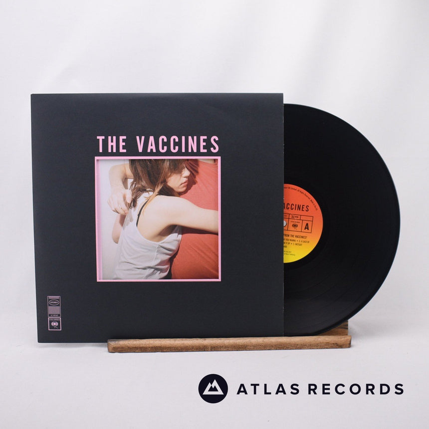 The Vaccines What Did You Expect from The Vaccines? LP Vinyl Record - Front Cover & Record