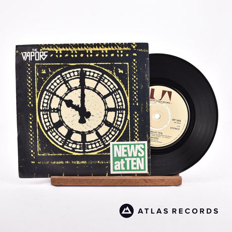 The Vapors News At Ten 7" Vinyl Record - Front Cover & Record