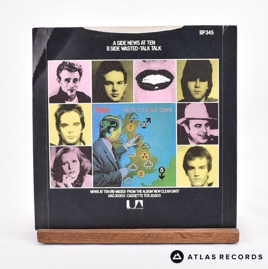 The Vapors - News At Ten - 7" Vinyl Record - EX/EX