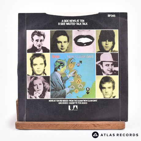 The Vapors - News At Ten - 7" Vinyl Record - EX/EX