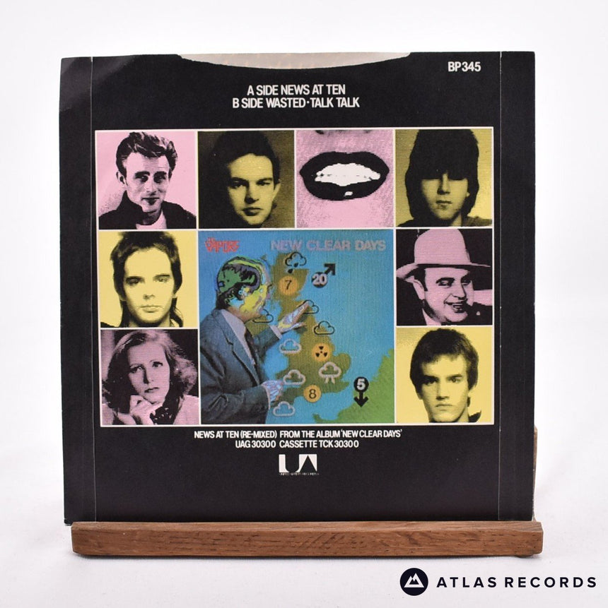The Vapors - News At Ten - 7" Vinyl Record - EX/EX