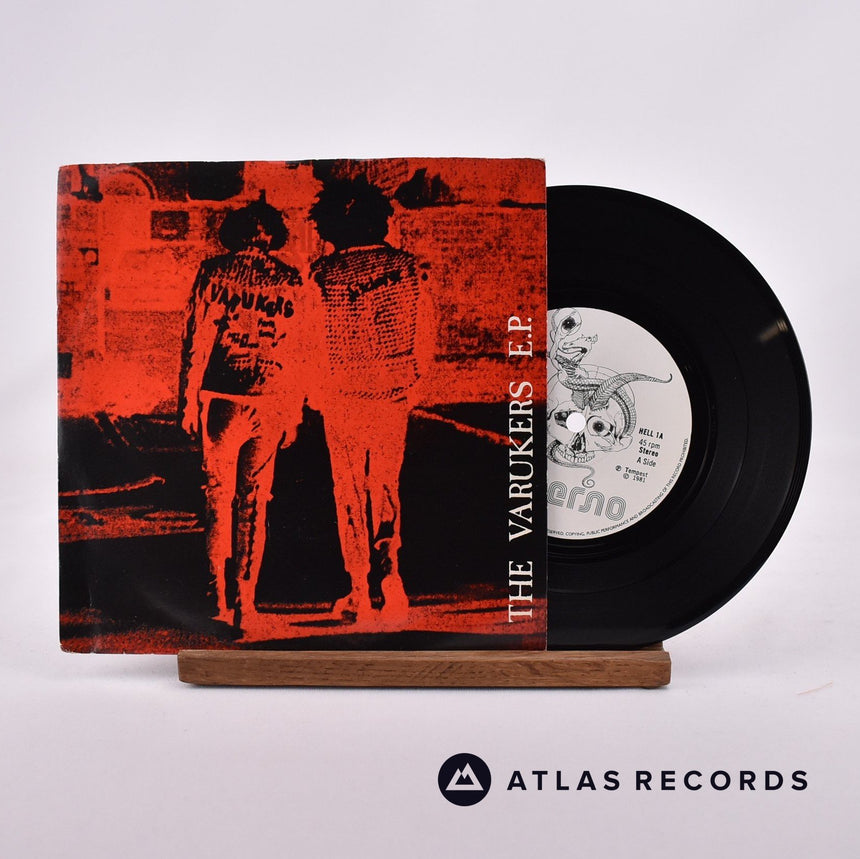 The Varukers The Varukers E.P. 7" Vinyl Record - Front Cover & Record