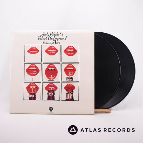 The Velvet Underground Andy Warhol's Velvet Underground Featuring Nico 2 x LP Vinyl Record - Front Cover & Record