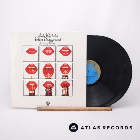 The Velvet Underground Andy Warhol's Velvet Underground Featuring Nico 2 x LP Vinyl Record - Front Cover & Record