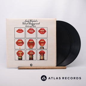 The Velvet Underground Andy Warhol's Velvet Underground Featuring Nico 2 x LP Vinyl Record - Front Cover & Record