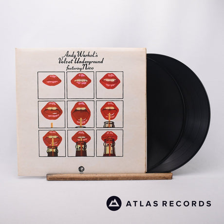 The Velvet Underground Andy Warhol's Velvet Underground Featuring Nico 2 x LP Vinyl Record - Front Cover & Record