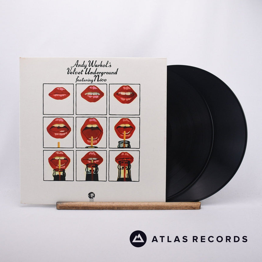 The Velvet Underground Andy Warhol's Velvet Underground Featuring Nico 2 x LP Vinyl Record - Front Cover & Record