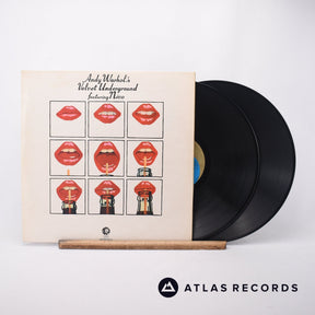 The Velvet Underground Andy Warhol's Velvet Underground Featuring Nico 2 x LP Vinyl Record - Front Cover & Record