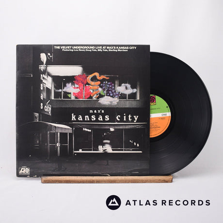 The Velvet Underground Live At Max's Kansas City LP Vinyl Record - Front Cover & Record