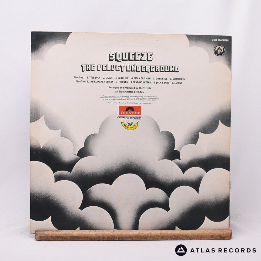 The Velvet Underground - Squeeze - A//1 B//1 LP Vinyl Record - EX/EX