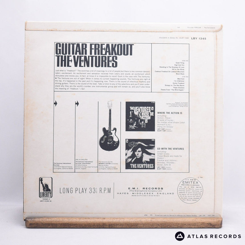 The Ventures - Guitar Freakout - LP Vinyl Record - VG+/EX