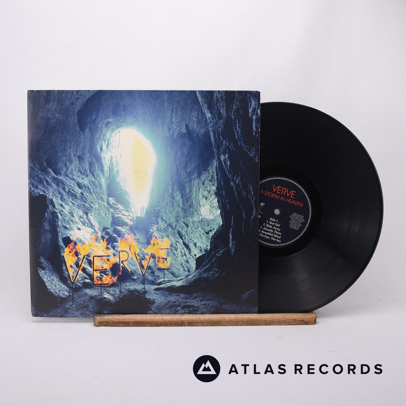 The Verve A Storm In Heaven LP Vinyl Record - Front Cover & Record