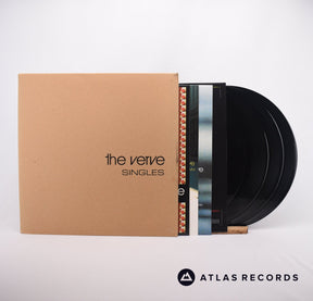The Verve Singles 4 x 12" Vinyl Record - Front Cover & Record