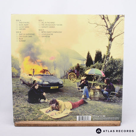 The Verve - This Is Music: The Singles - Coke Bottle Clear 2 x LP Vinyl Record