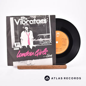 The Vibrators London Girls ... Live 7" Vinyl Record - Front Cover & Record