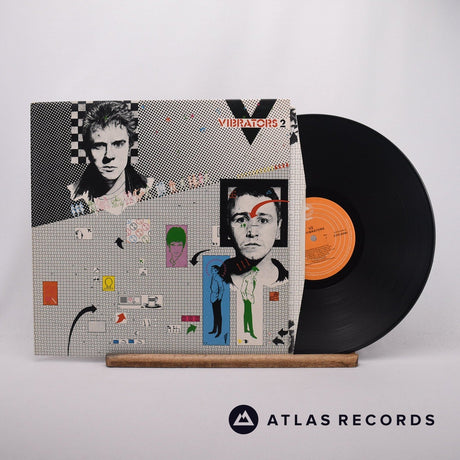 The Vibrators V2 LP Vinyl Record - Front Cover & Record