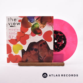 The View Wasted Little DJ's 7" Vinyl Record - Front Cover & Record