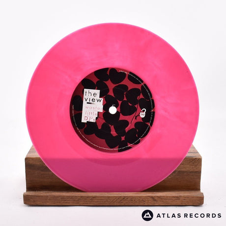 The View - Wasted Little DJ's - Pink 7" Vinyl Record - NM/NM