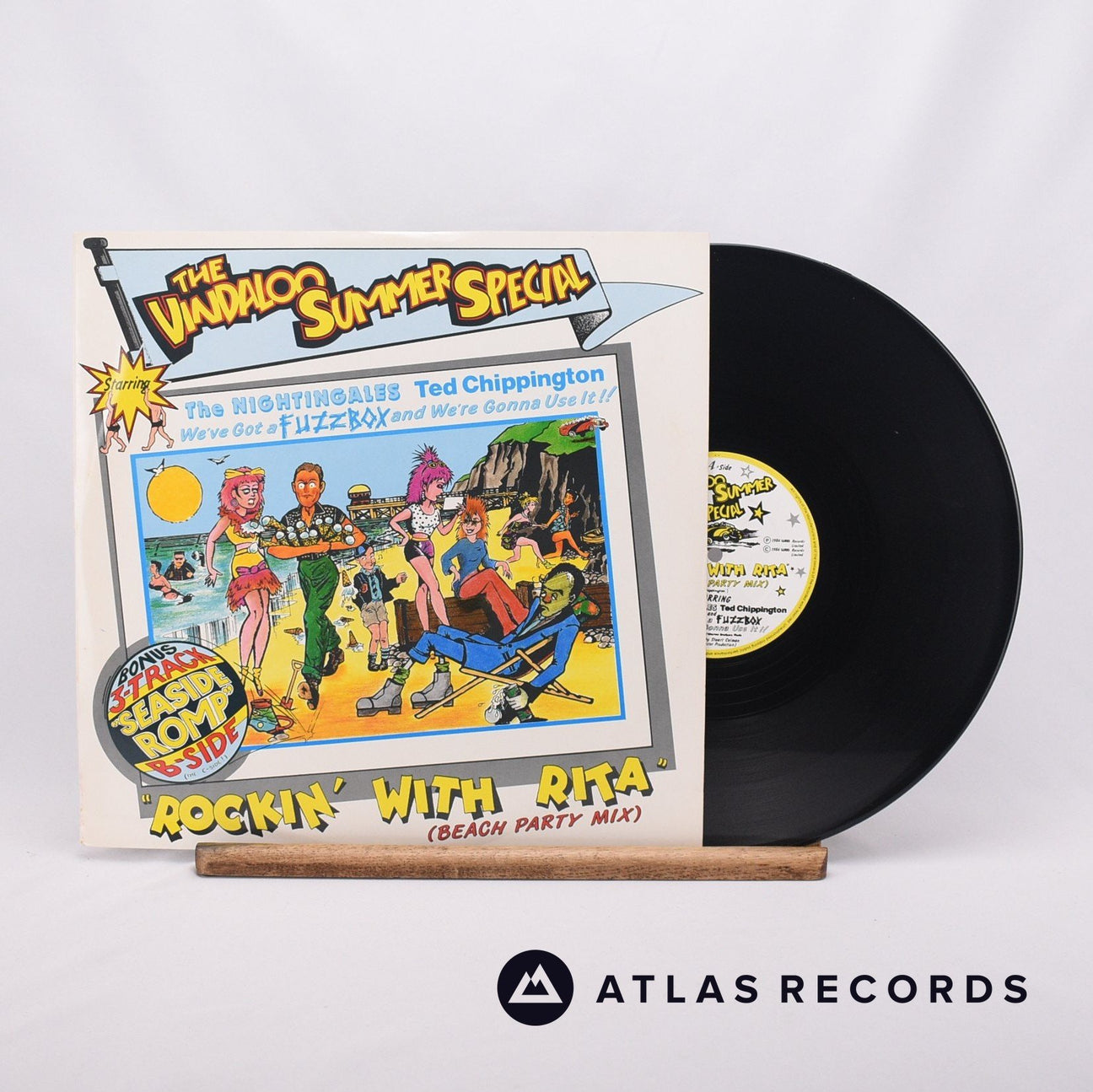 The Vindaloo Summer Special Rockin' With Rita 12" Vinyl Record - Front Cover & Record