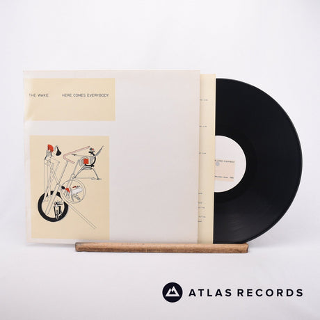 The Wake Here Comes Everybody LP Vinyl Record - Front Cover & Record