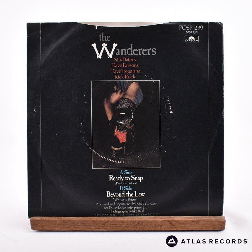 The Wanderers - Ready To Snap - Townhouse 7" Vinyl Record - VG+/EX