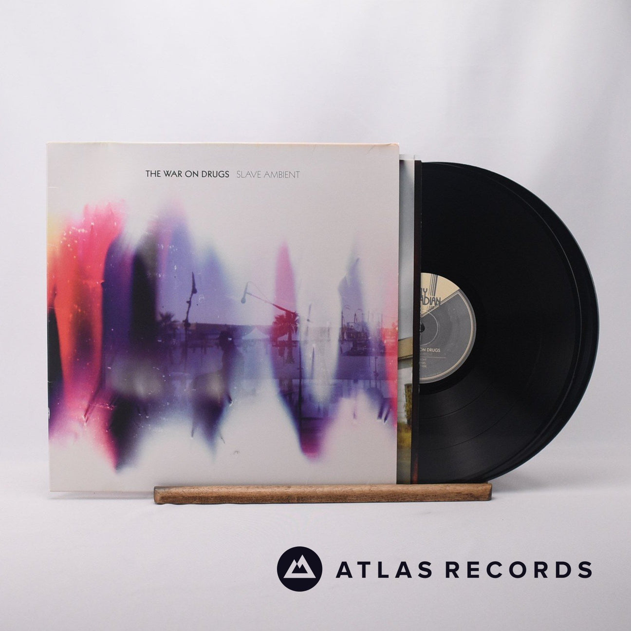 The War On Drugs Slave Ambient 2 x 12" Vinyl Record - Front Cover & Record