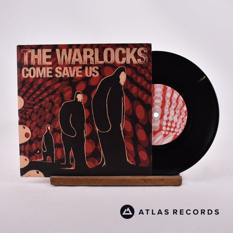 The Warlocks Come Save Us 7" Vinyl Record - Front Cover & Record