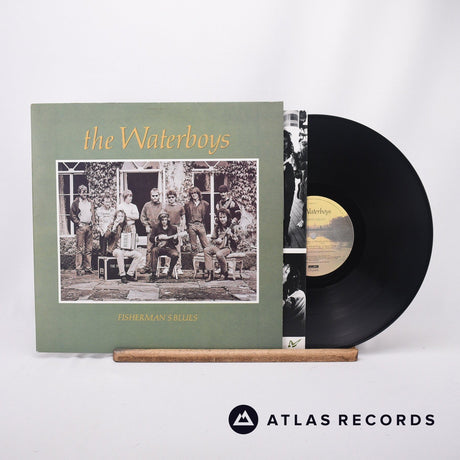 The Waterboys Fisherman's Blues LP Vinyl Record - Front Cover & Record