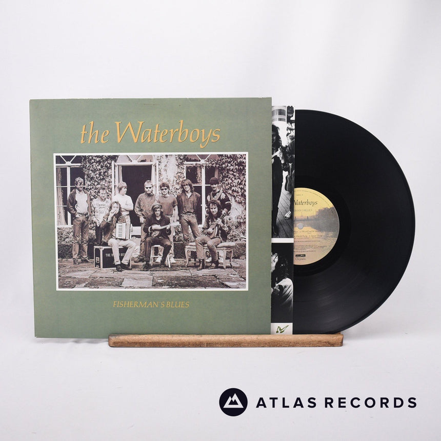 The Waterboys Fisherman's Blues LP Vinyl Record - Front Cover & Record
