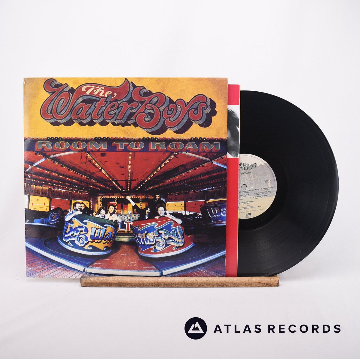 The Waterboys Room To Roam LP Vinyl Record - Front Cover & Record