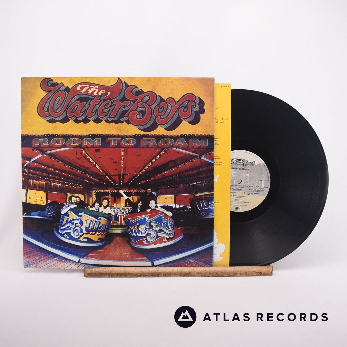 The Waterboys Room To Roam LP Vinyl Record - Front Cover & Record
