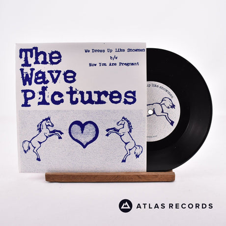 The Wave Pictures We Dress Up Like Snowmen 7" Vinyl Record - Front Cover & Record