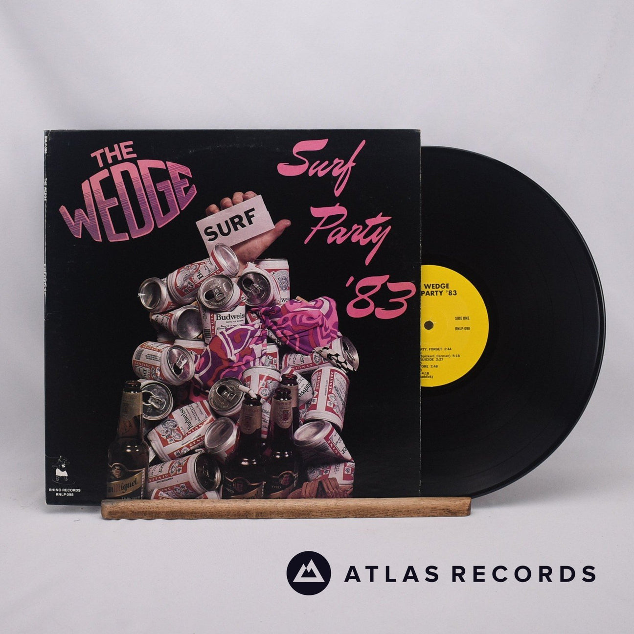 The Wedge Surf Party '83 LP Vinyl Record - Front Cover & Record