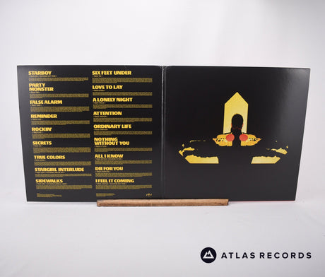 The Weeknd - Starboy - Blue Translucent A B C D 2 x LP Vinyl Record - EX/NM