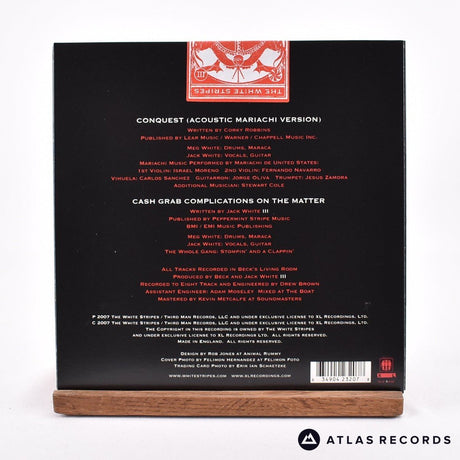 The White Stripes - Conquest - Red Sealed 7" Vinyl Record - NM/Mint (New)