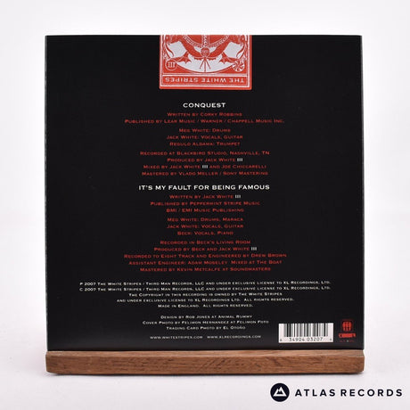 The White Stripes - Conquest - Sealed 7" Vinyl Record - NEW