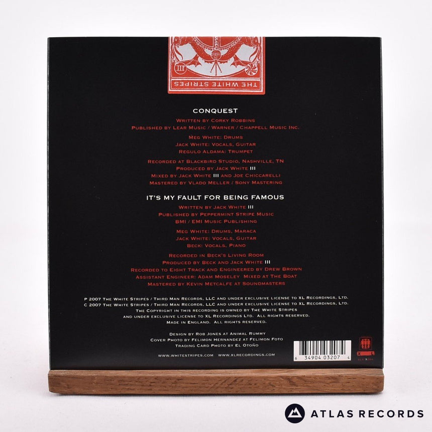 The White Stripes - Conquest - Sealed 7" Vinyl Record - NEW