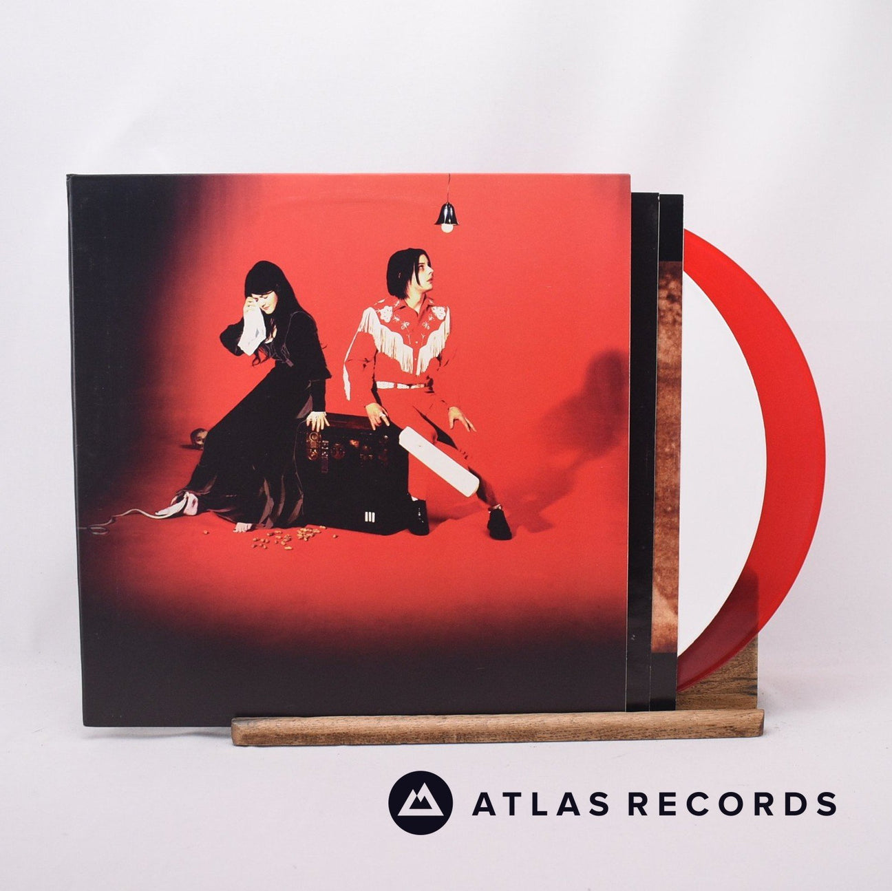 The White Stripes Elephant 2 x LP Vinyl Record - Front Cover & Record