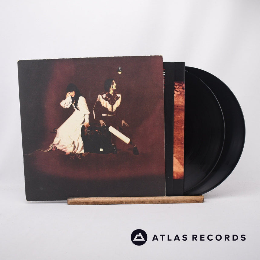 The White Stripes Elephant 2 x LP Vinyl Record - Front Cover & Record