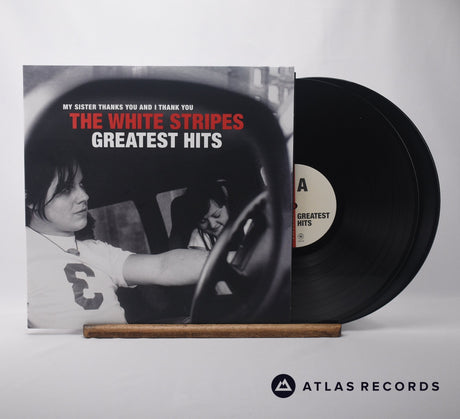 The White Stripes Greatest Hits Double LP Vinyl Record - Front Cover & Record