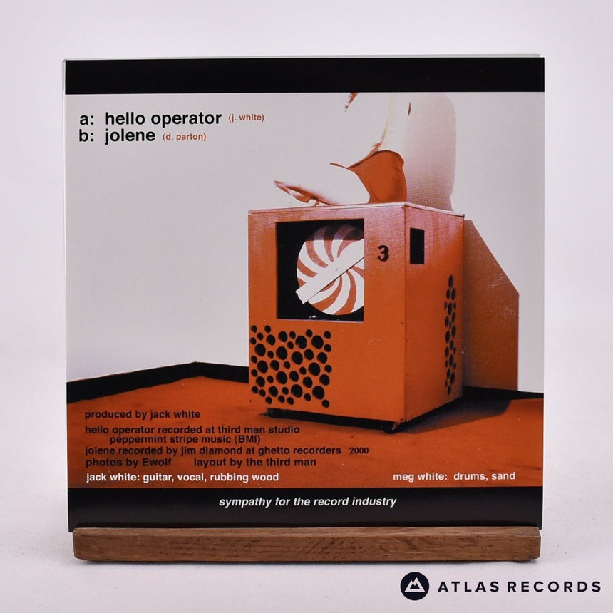 The White Stripes - Hello Operator - 7" Vinyl Record - NM/NM