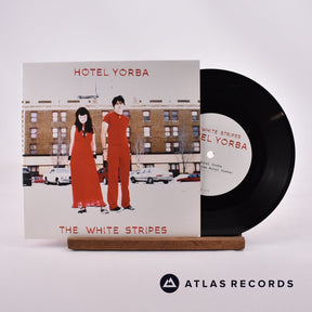 The White Stripes Hotel Yorba 7" Vinyl Record - Front Cover & Record
