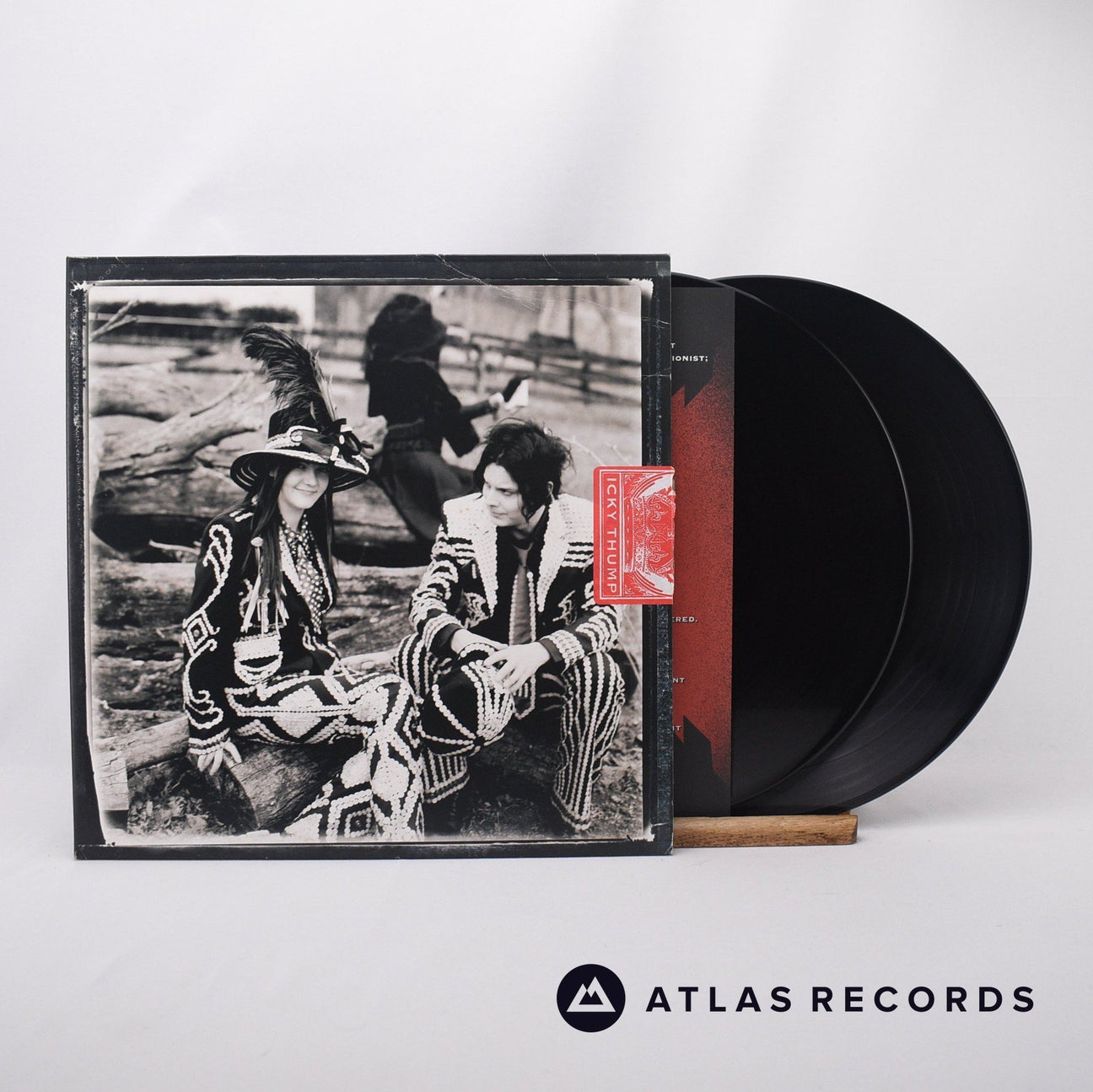 The White Stripes Icky Thump 2 x LP Vinyl Record - Front Cover & Record