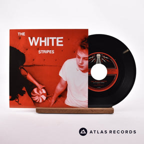 The White Stripes Let's Shake Hands 7" Vinyl Record - Front Cover & Record