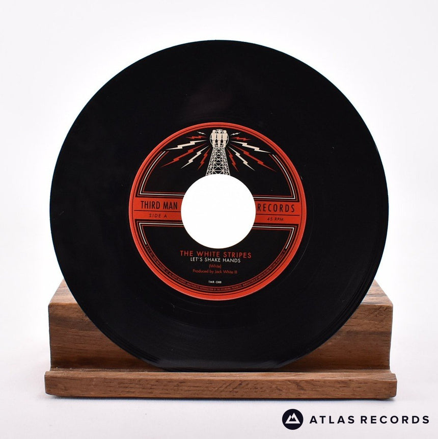 The White Stripes - Let's Shake Hands - Reissue 7" Vinyl Record - NM/EX