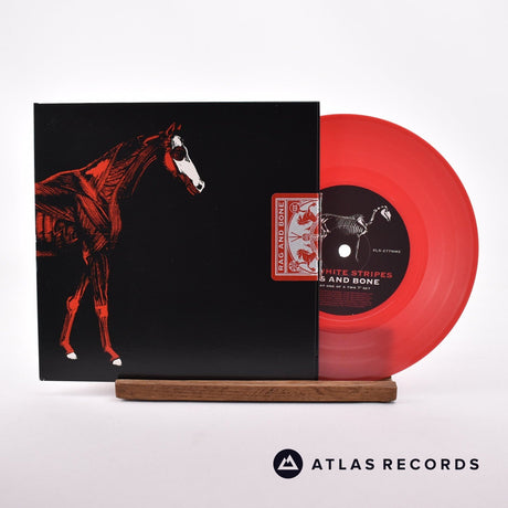 The White Stripes Rag And Bone 7" Vinyl Record - Front Cover & Record